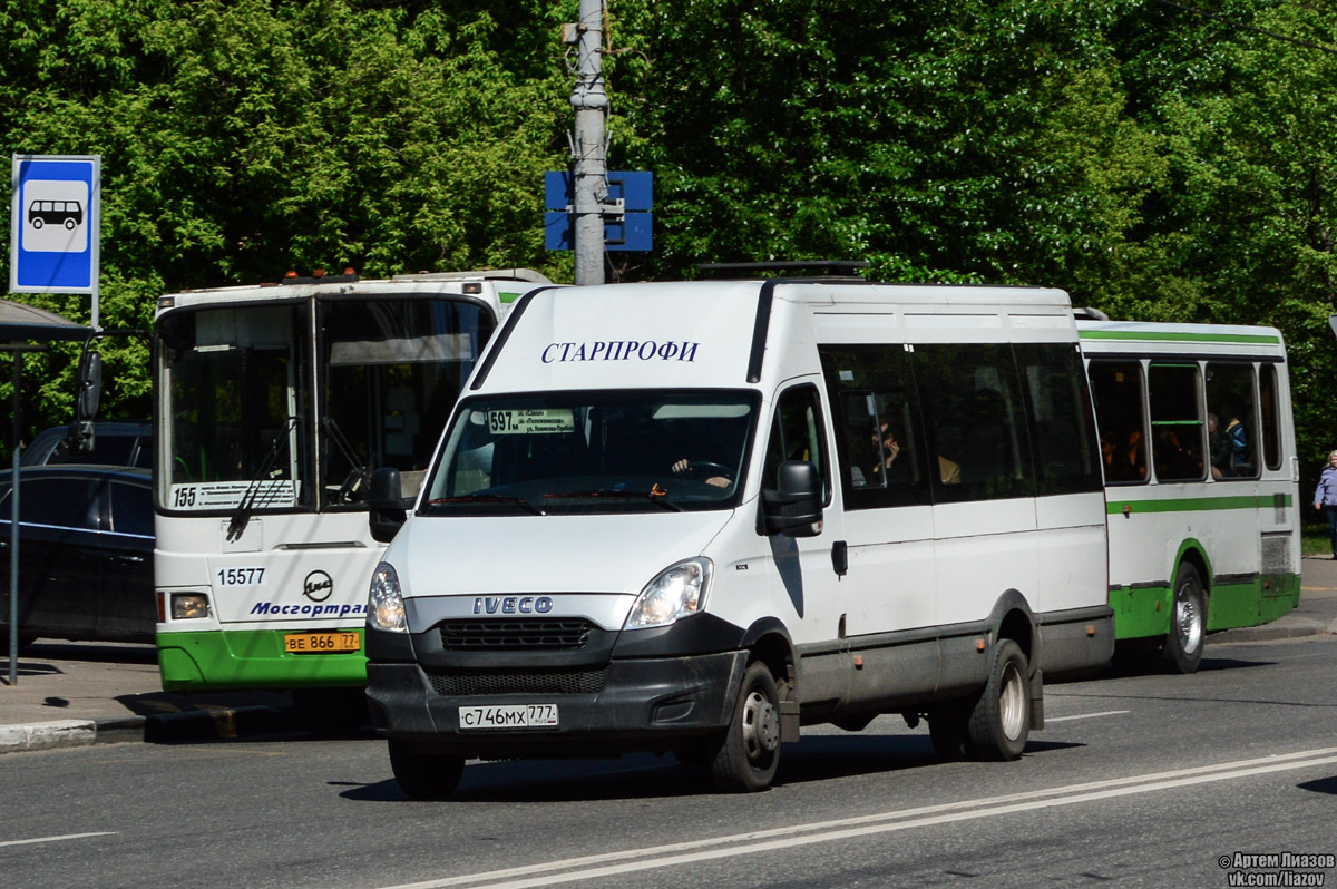 Москва, Росвэн-3265 (IVECO Daily 50С15) № С 746 МХ 777