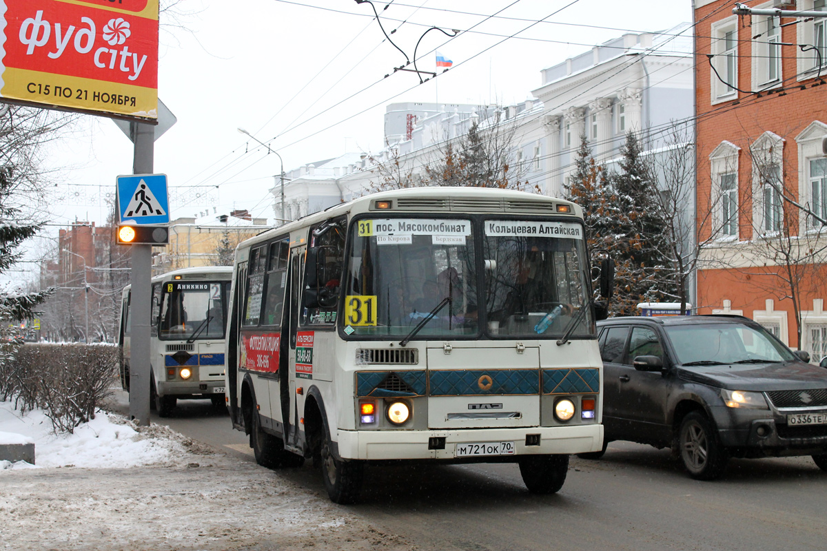 Томская область, ПАЗ-32054 № М 721 ОК 70