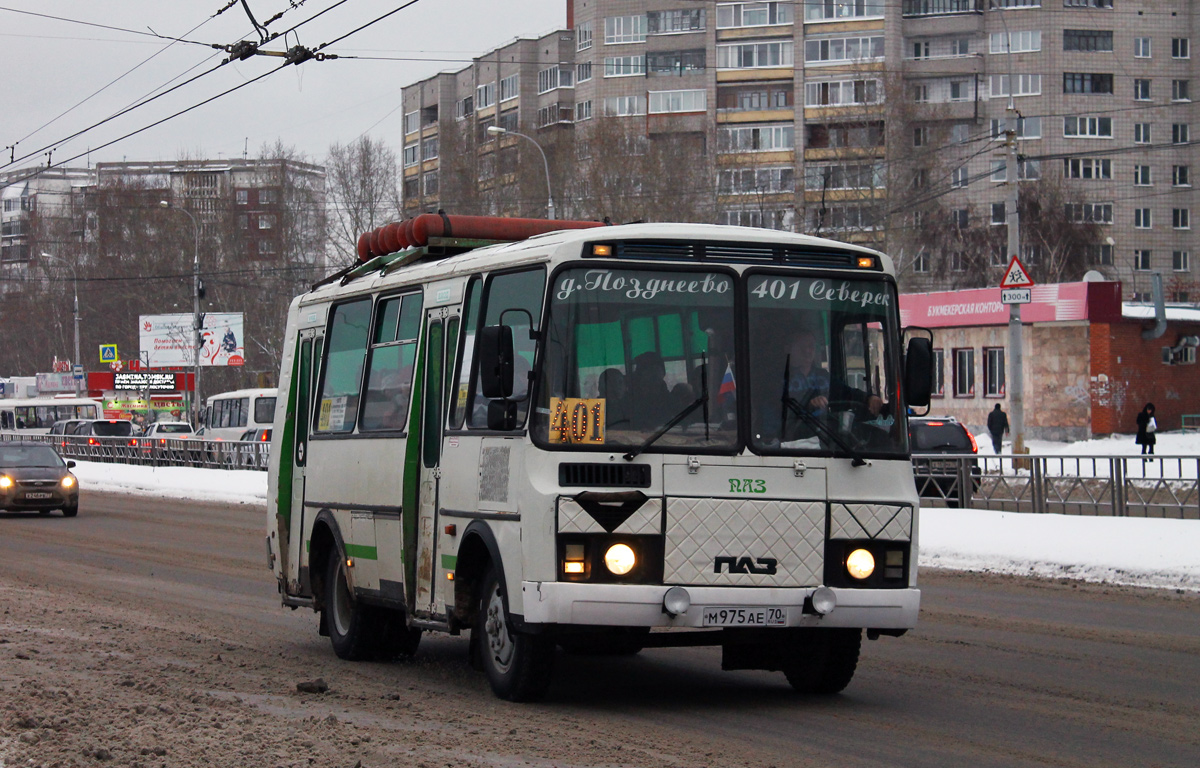 Томская вобласць, ПАЗ-32054 № М 975 АЕ 70