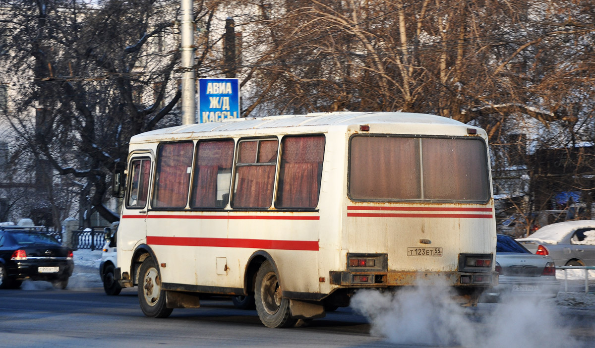 Омская область, ПАЗ-3205-110 № 34