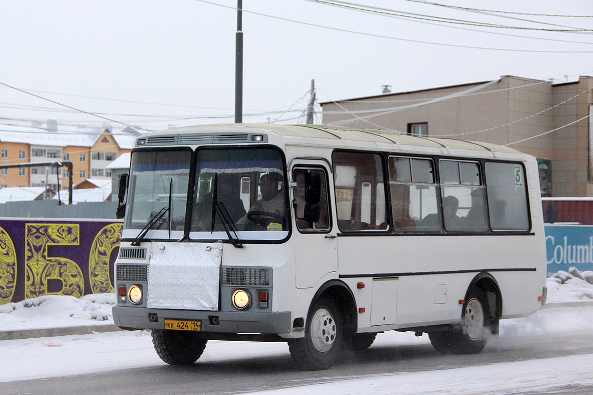 Саха (Якутия), ПАЗ-32054 № КК 424 14