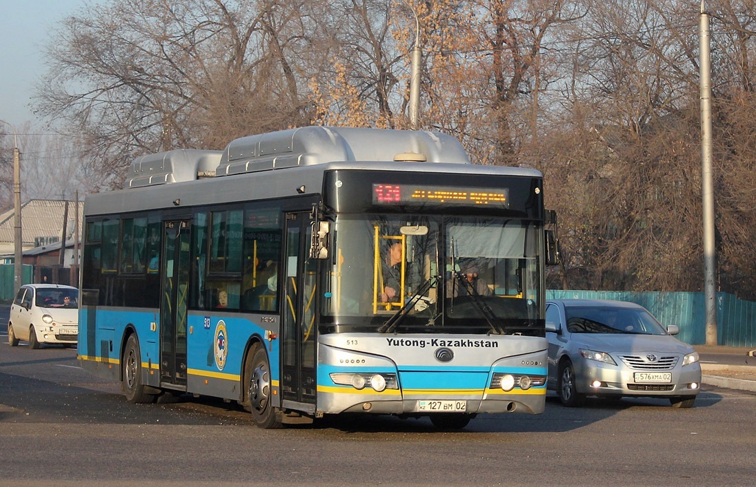 Алматы, Yutong ZK6118HGA № 513