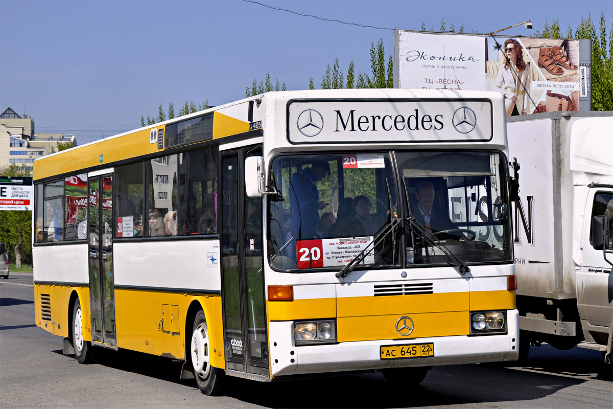 Алтайский край, Mercedes-Benz O405 № АС 645 22