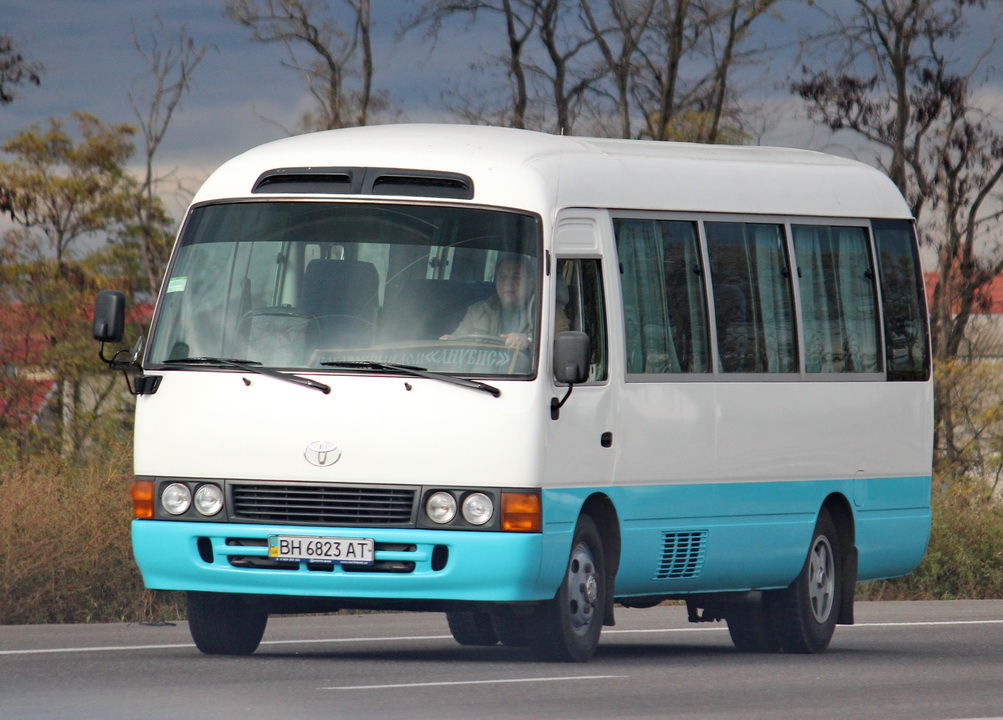 Одесская область, Toyota Coaster HZB50 № BH 6823 AT