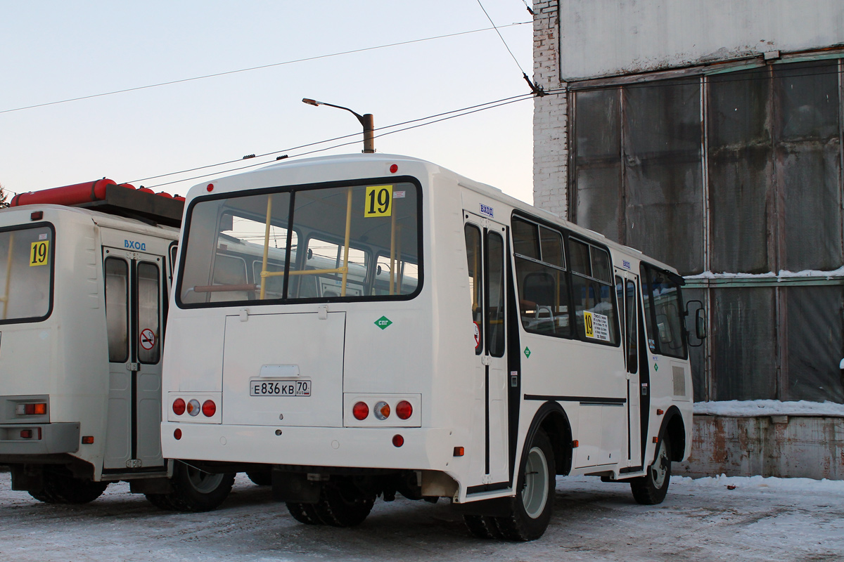 Томская область, ПАЗ-32054 № Е 836 КВ 70