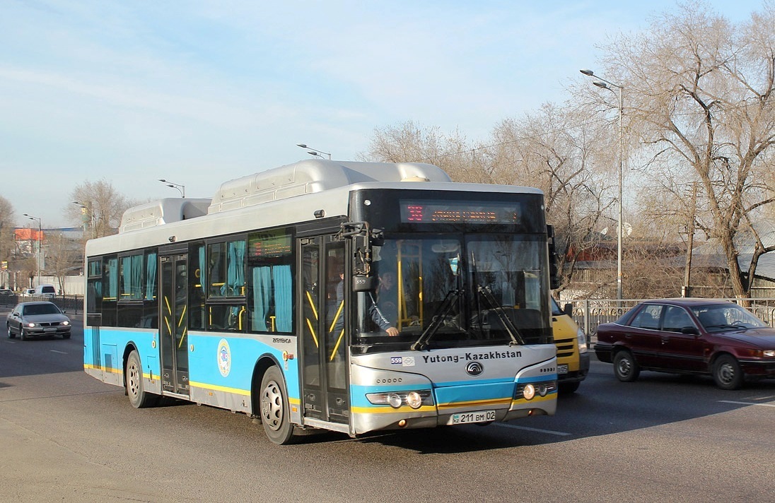 Алматы, Yutong ZK6118HGA № 559