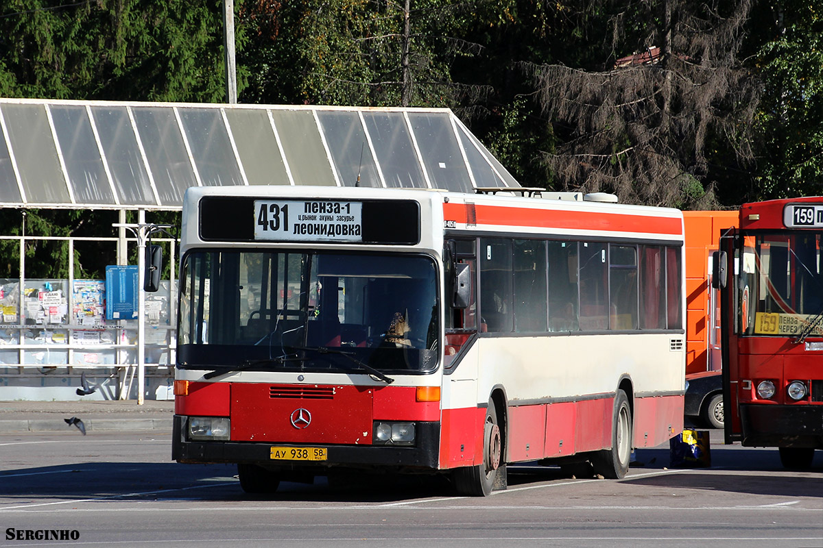 Пензенская область, Mercedes-Benz O405N № АУ 938 58