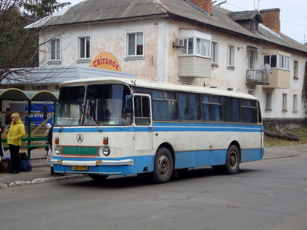 Cherkassy region, LAZ-695N # 008-01 МВ