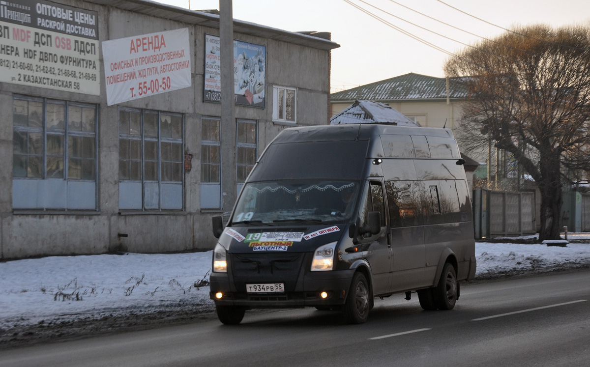 Омская область, Нижегородец-222709  (Ford Transit) № Т 934 РВ 55