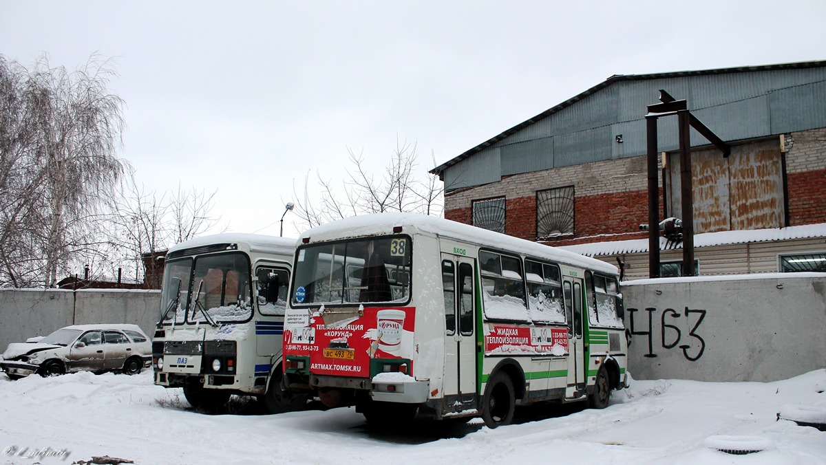 Томская область, ПАЗ-3205-110 № ВС 493 70