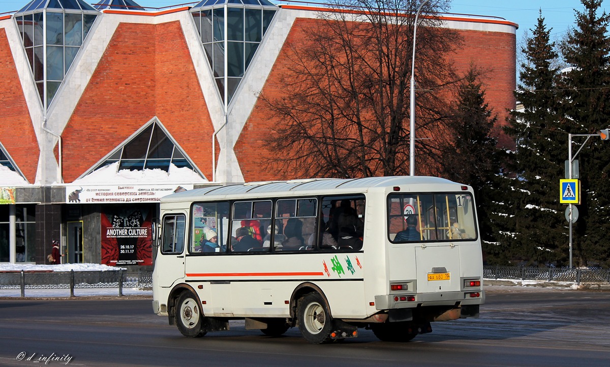 Томская область, ПАЗ-32054 № АА 680 70