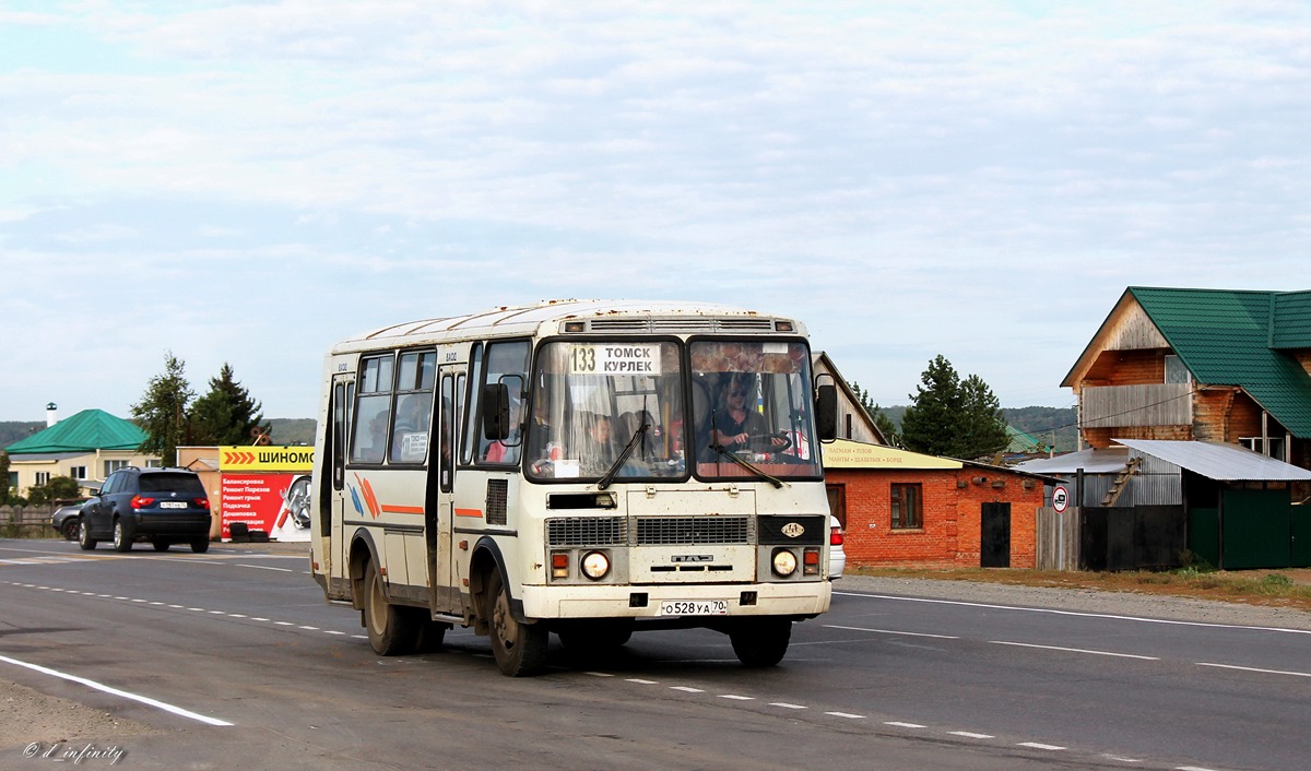 Томская область, ПАЗ-32054 № О 528 УА 70