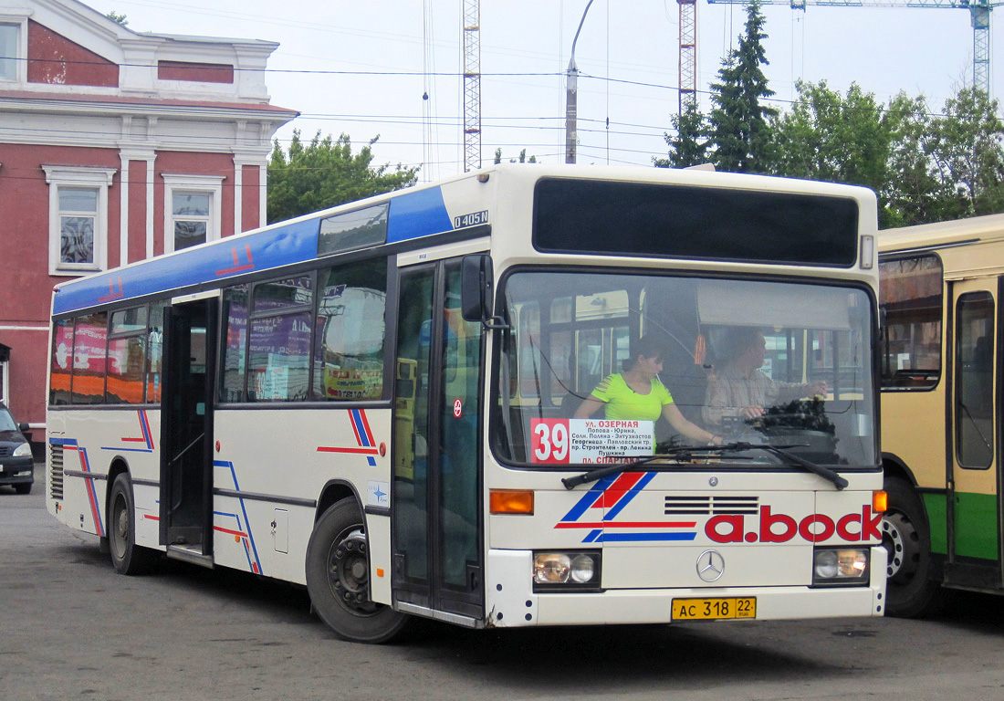 Алтайскі край, Mercedes-Benz O405N № АС 318 22