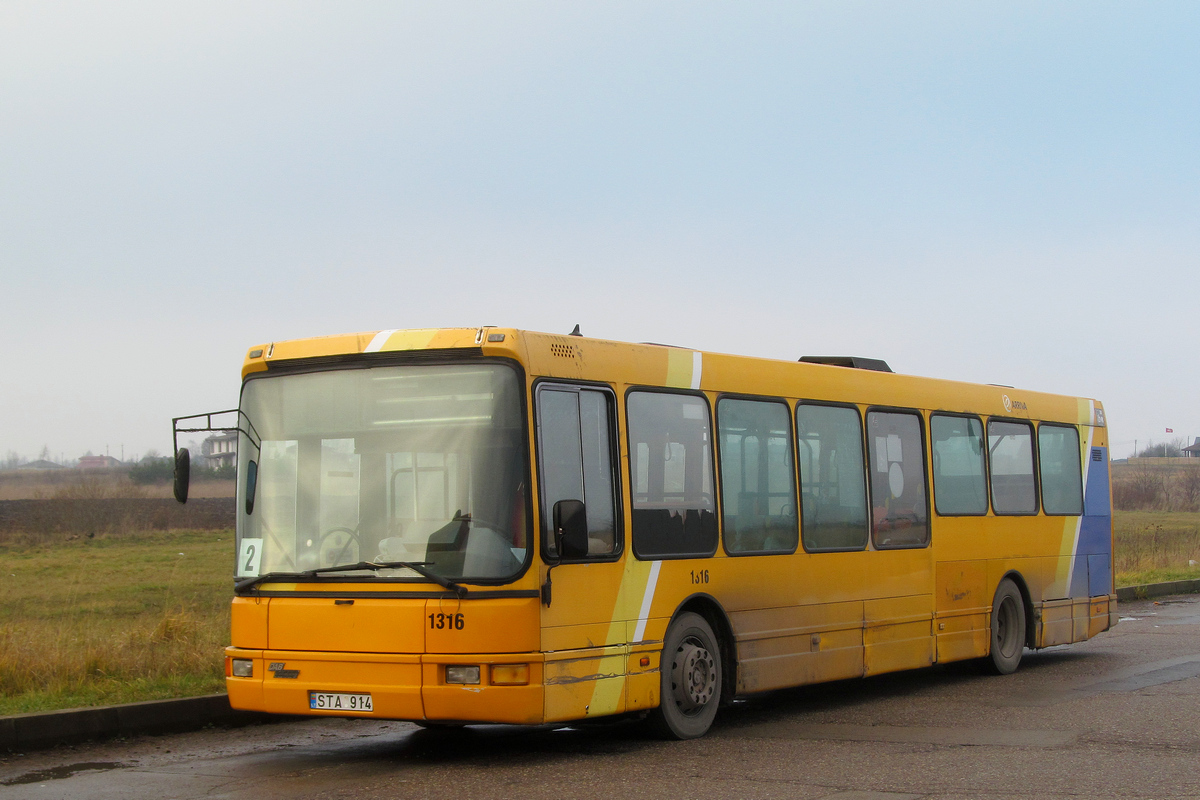 Литва, DAB Citybus 15-1200C № 1316