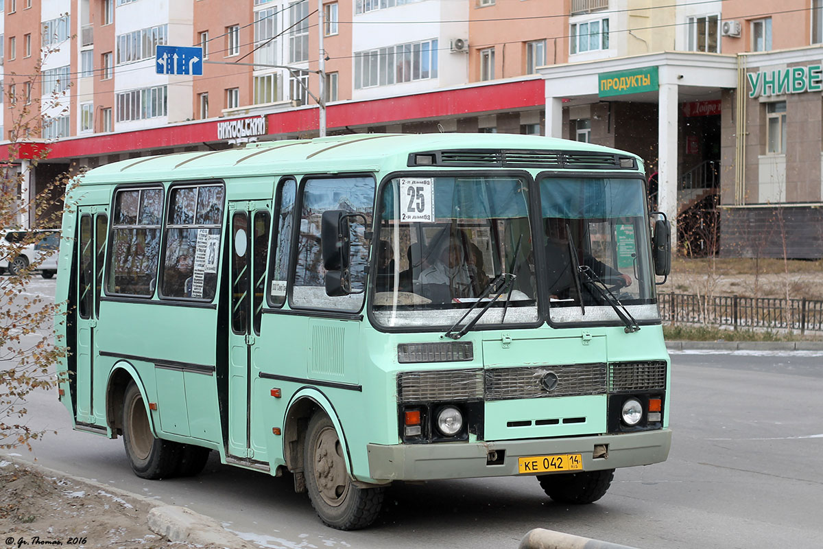 Саха (Якутия), ПАЗ-32054 № КЕ 042 14