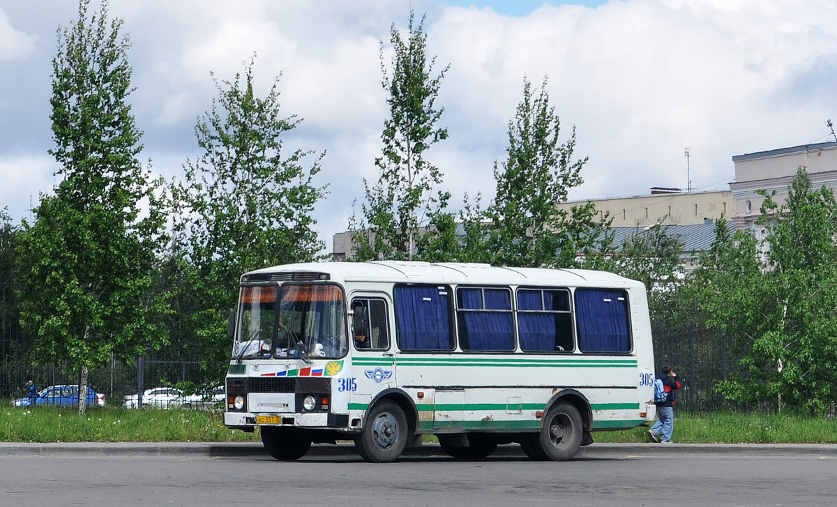 Омская область, ПАЗ-32053 № 305