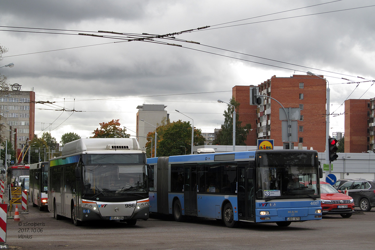 Литва, Castrosua CS.40 City Versus GNC 12 № 986