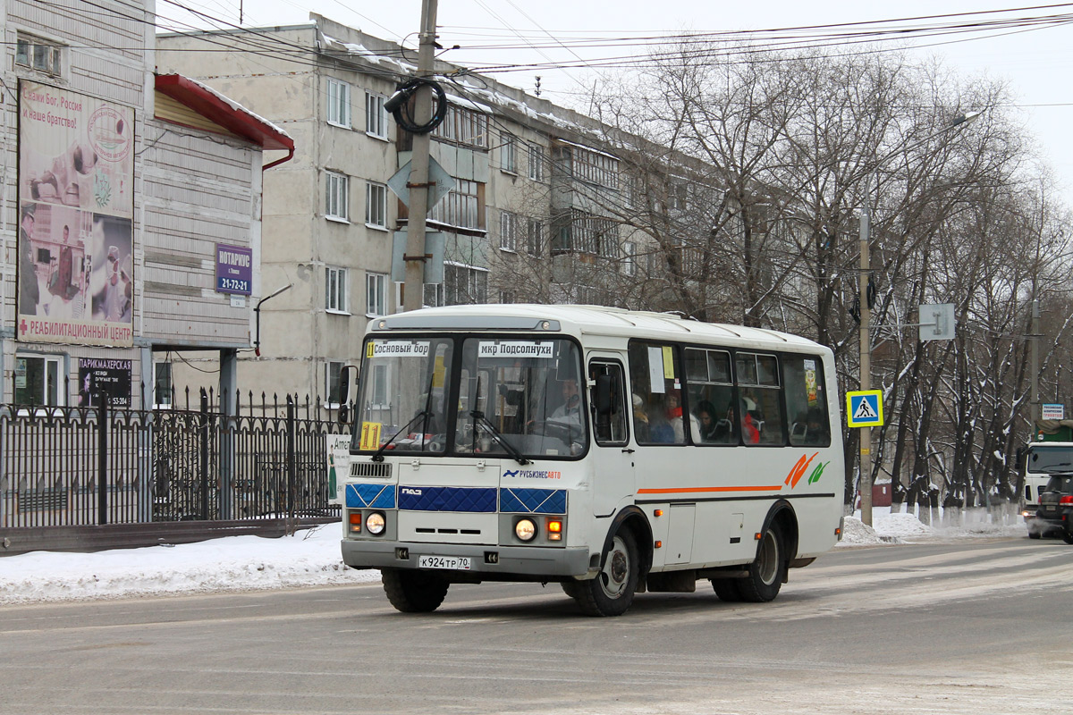 Томская область, ПАЗ-32054 № К 924 ТР 70