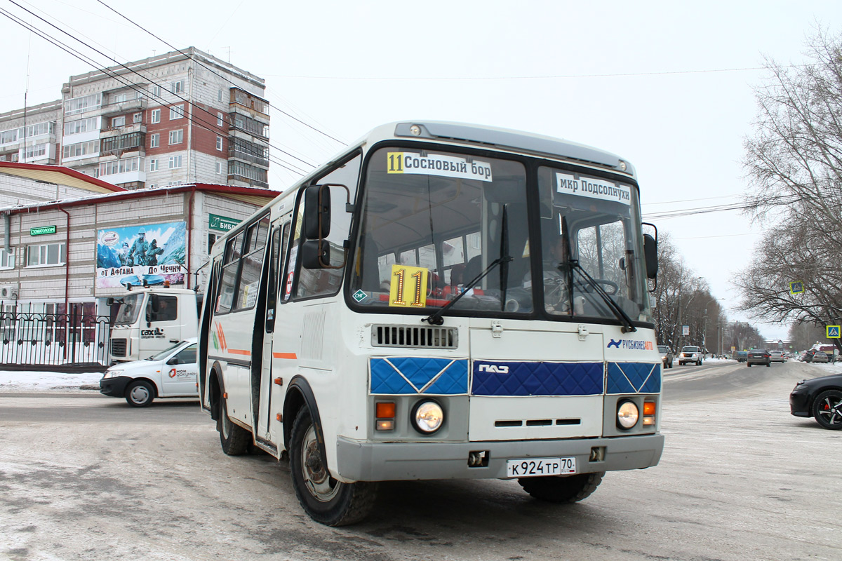 Томская область, ПАЗ-32054 № К 924 ТР 70