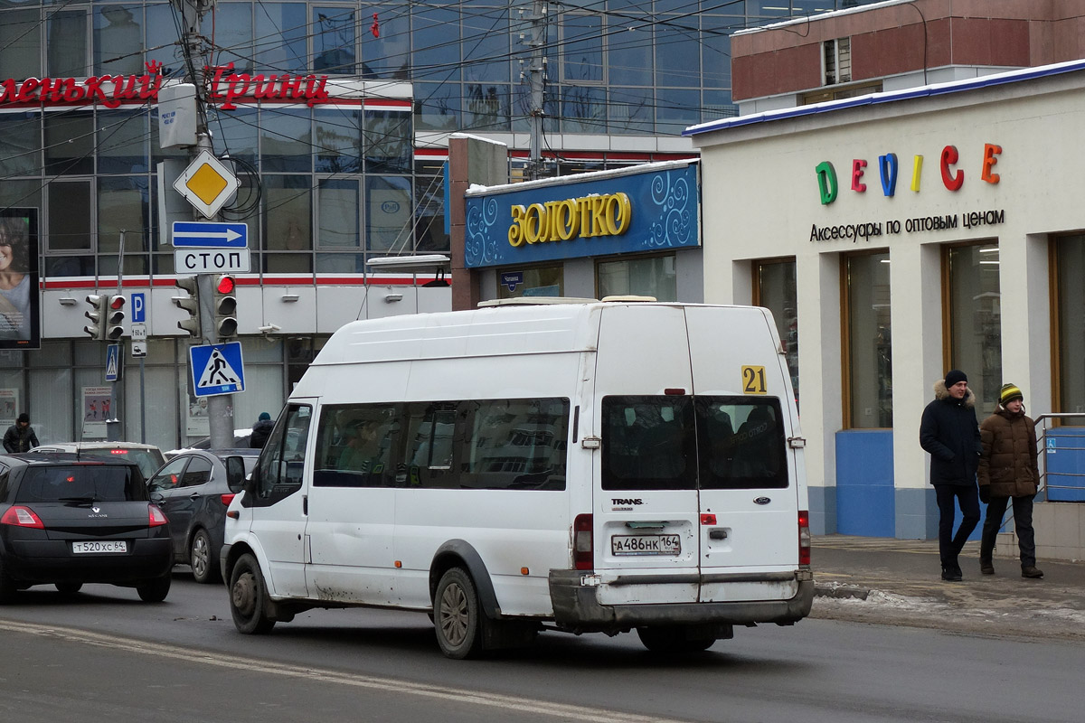 Саратовская область, Нижегородец-222702 (Ford Transit) № А 486 НК 164