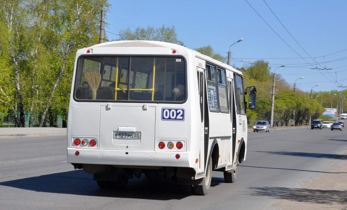 Омская область, ПАЗ-32054 № 002