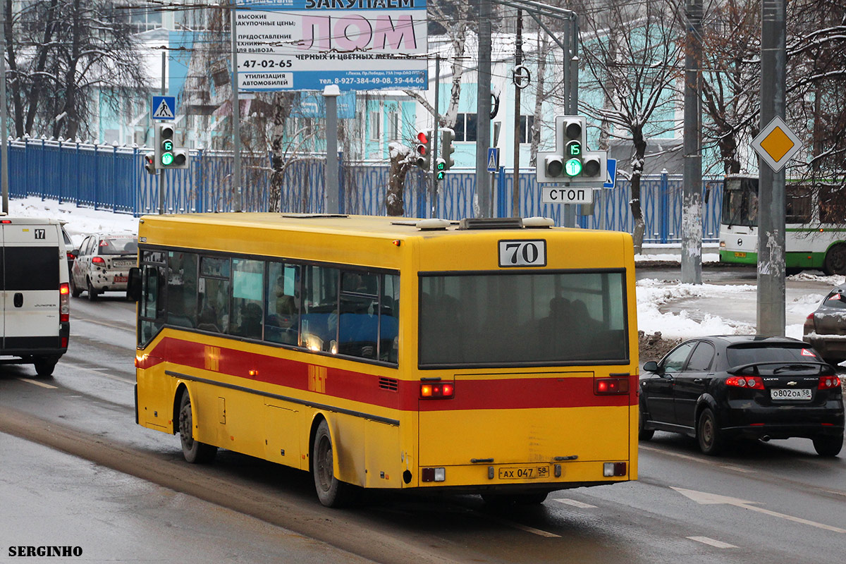 Пензенская область, Mercedes-Benz O405 № АХ 047 58