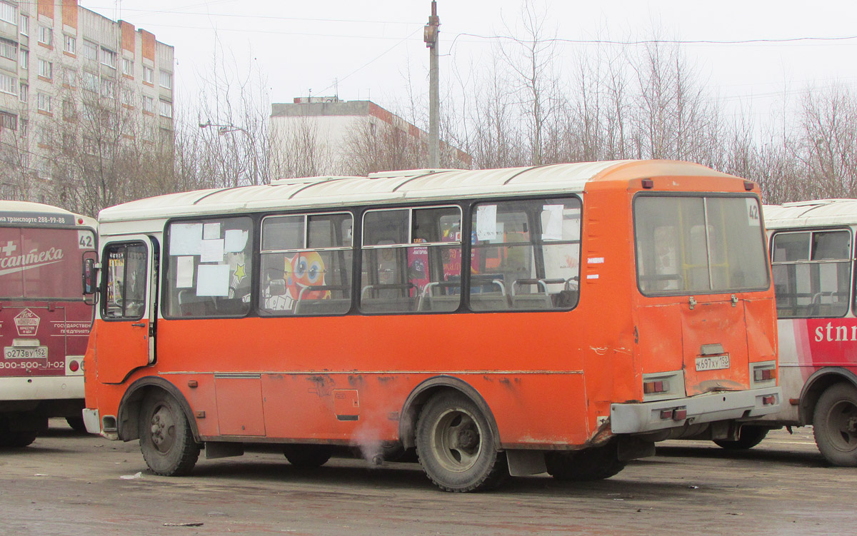 Nizhegorodskaya region, PAZ-32054 # К 697 ХУ 152