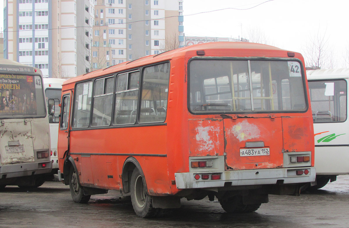 Нижегородская область, ПАЗ-32054 № А 483 УА 152