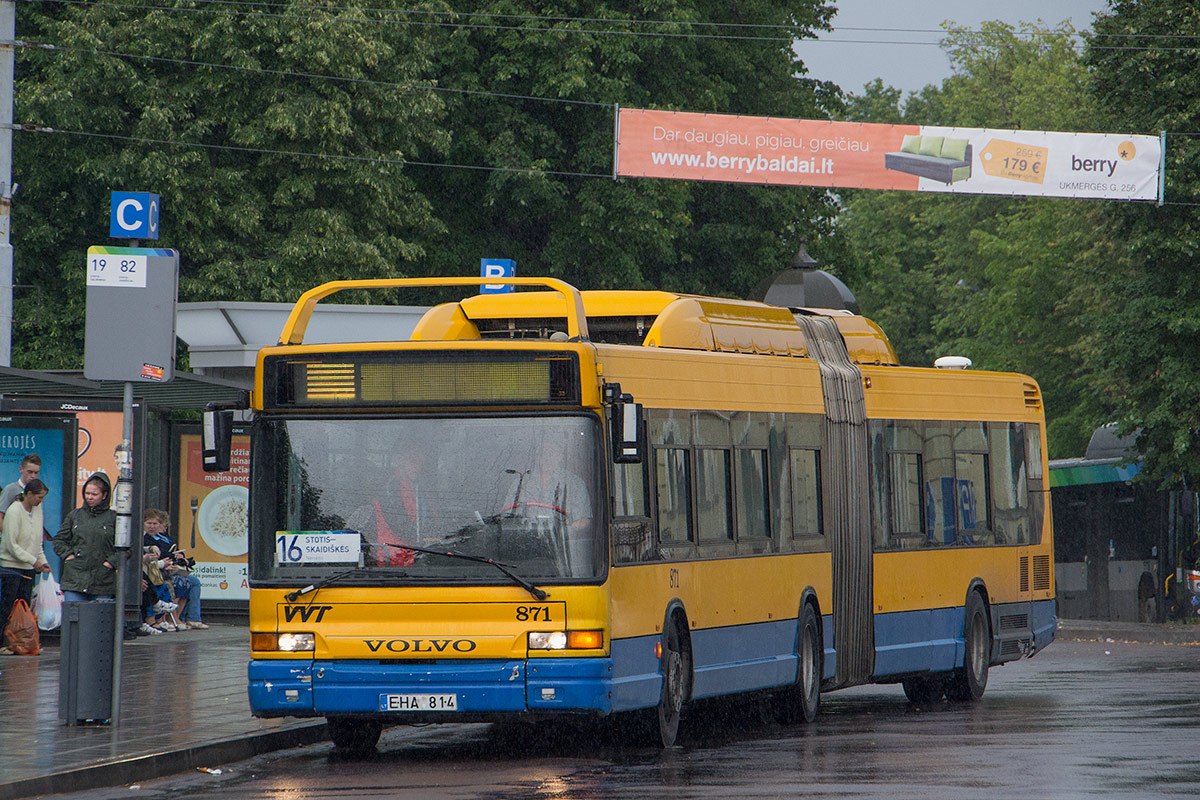 Литва, Heuliez GX417 GNV № 871