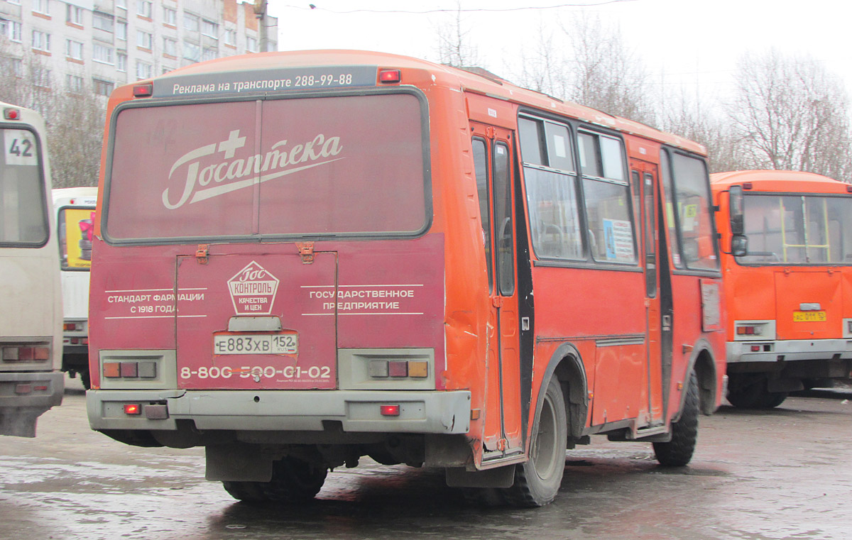 Нижегородская область, ПАЗ-32054 № Е 883 ХВ 152