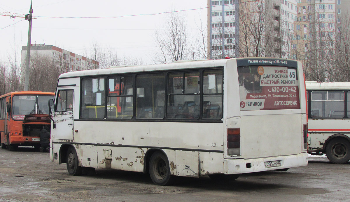 Нижегородская область, ПАЗ-320402-03 № Е 203 ВМ 152