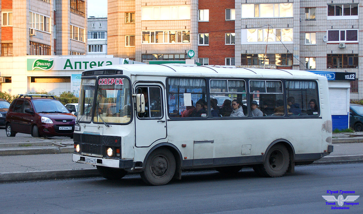 Томская область, ПАЗ-32054 № Е 272 РМ 70