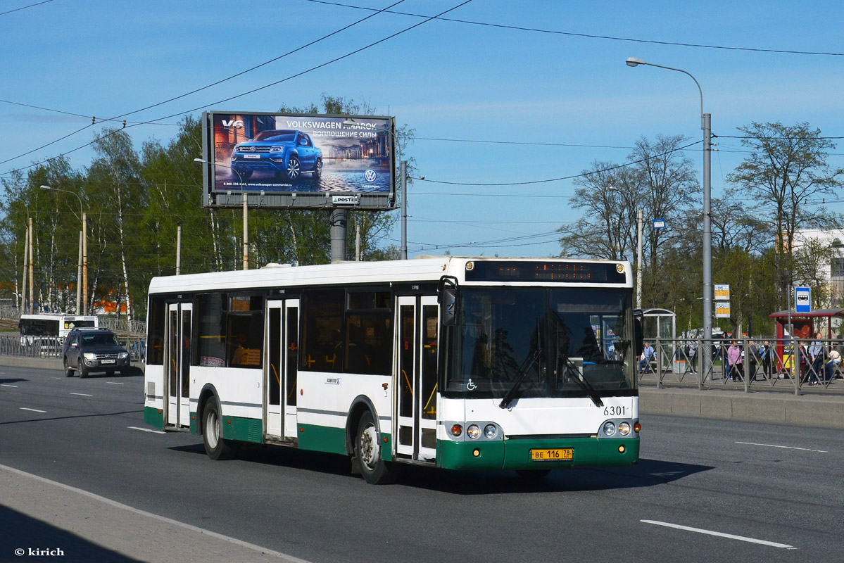 Санкт-Петербург, ЛиАЗ-5292.20 № 6301