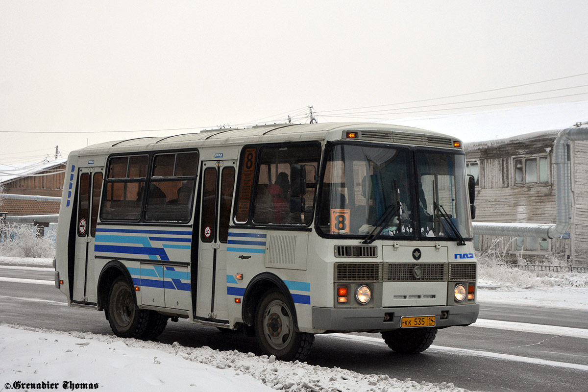 Саха (Якуція), ПАЗ-32054 № КК 535 14