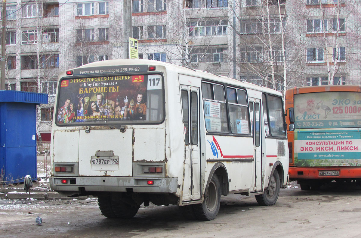 Нижегородская область, ПАЗ-32054-07 № В 787 ЕР 152