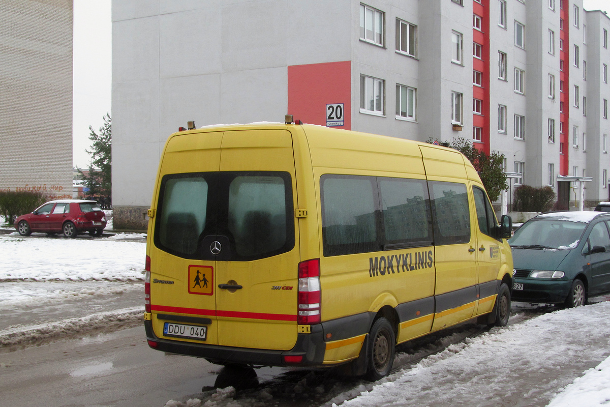 Литва, Mercedes-Benz Sprinter W906 311CDI № DDU 040