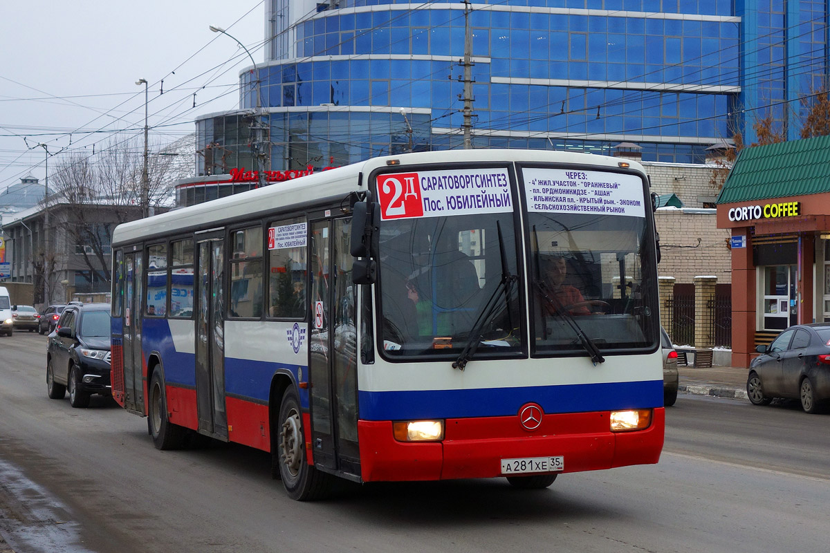 Саратовская область, Mercedes-Benz O345 № А 281 ХЕ 35 — Фото — Автобусный  транспорт