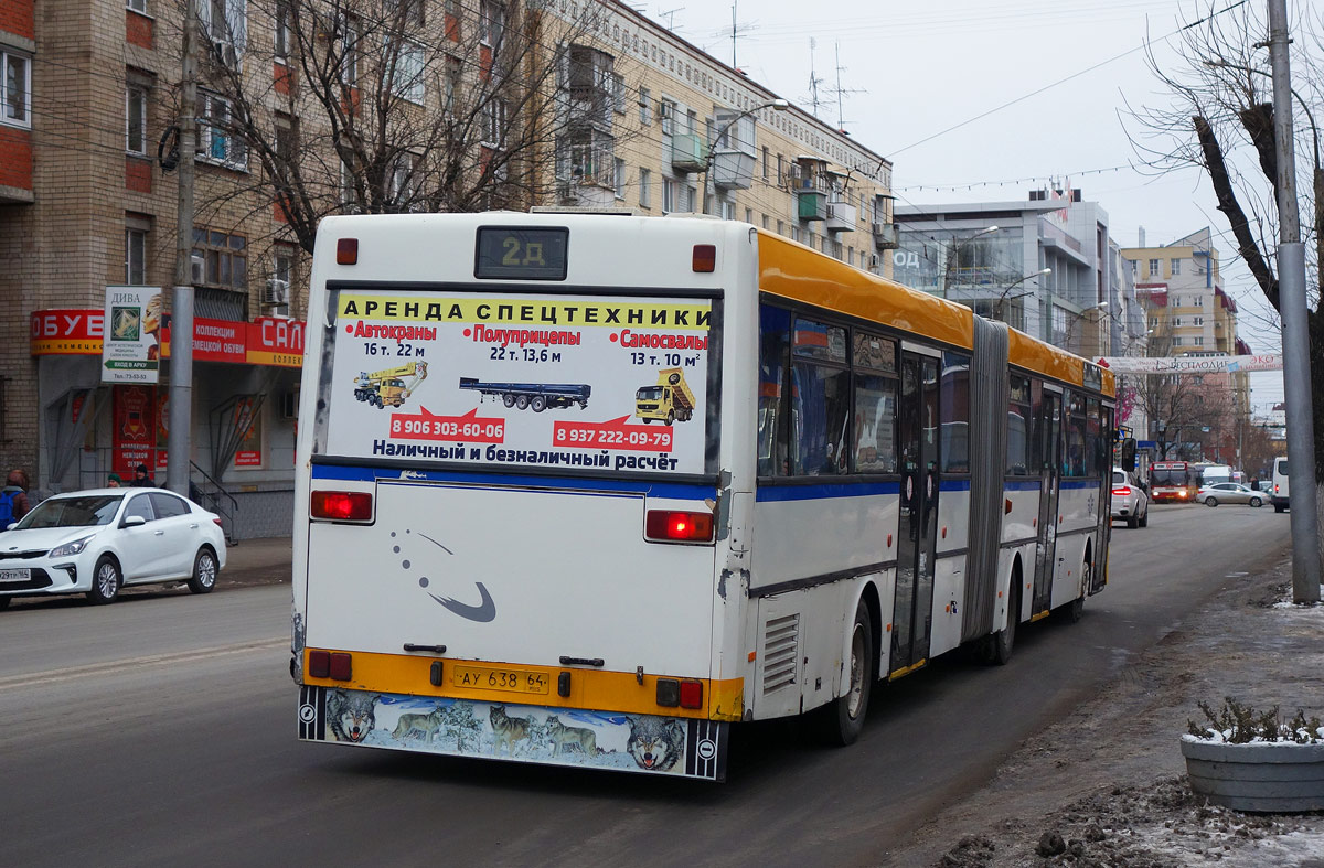 Саратовская область, Mercedes-Benz O405G № АУ 638 64