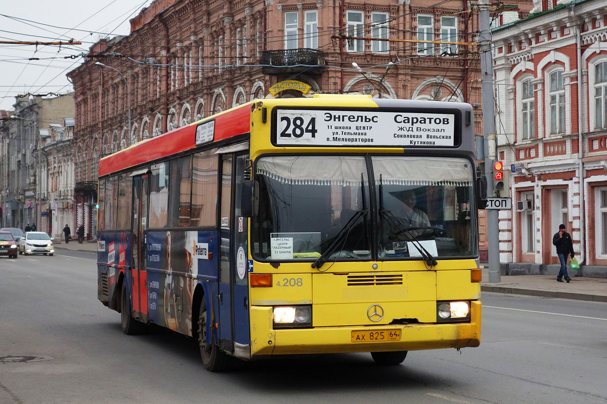 Саратовская область, Mercedes-Benz O405 № АХ 825 64