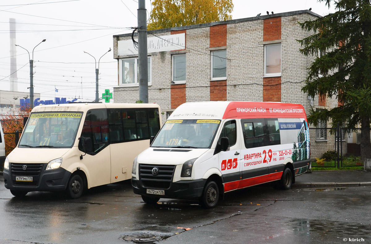 Санкт-Петербург, БТД-2219 (Volkswagen Crafter) № У 672 СР 178