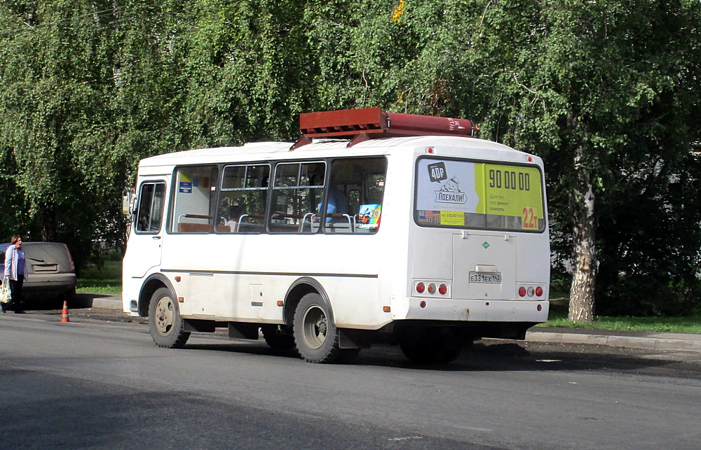 Кемеровская область - Кузбасс, ПАЗ-32054 № 331