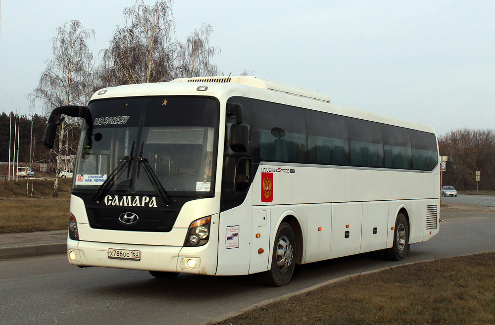 Самарская область, Hyundai Universe Space Luxury № Х 786 ОС 163