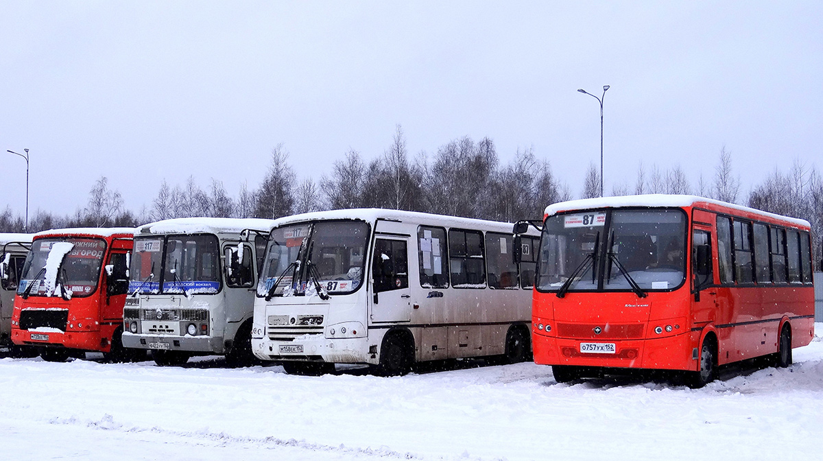 Nizhegorodskaya region, PAZ-320414-05 "Vektor" Nr. О 757 УХ 152; Nizhegorodskaya region — Miscellaneous photos