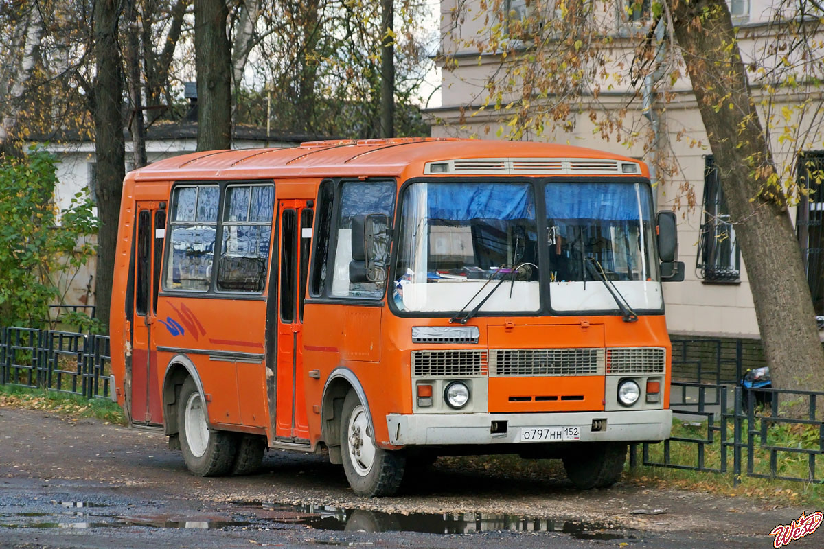 Нижегородская область, ПАЗ-32054 № О 797 НН 152