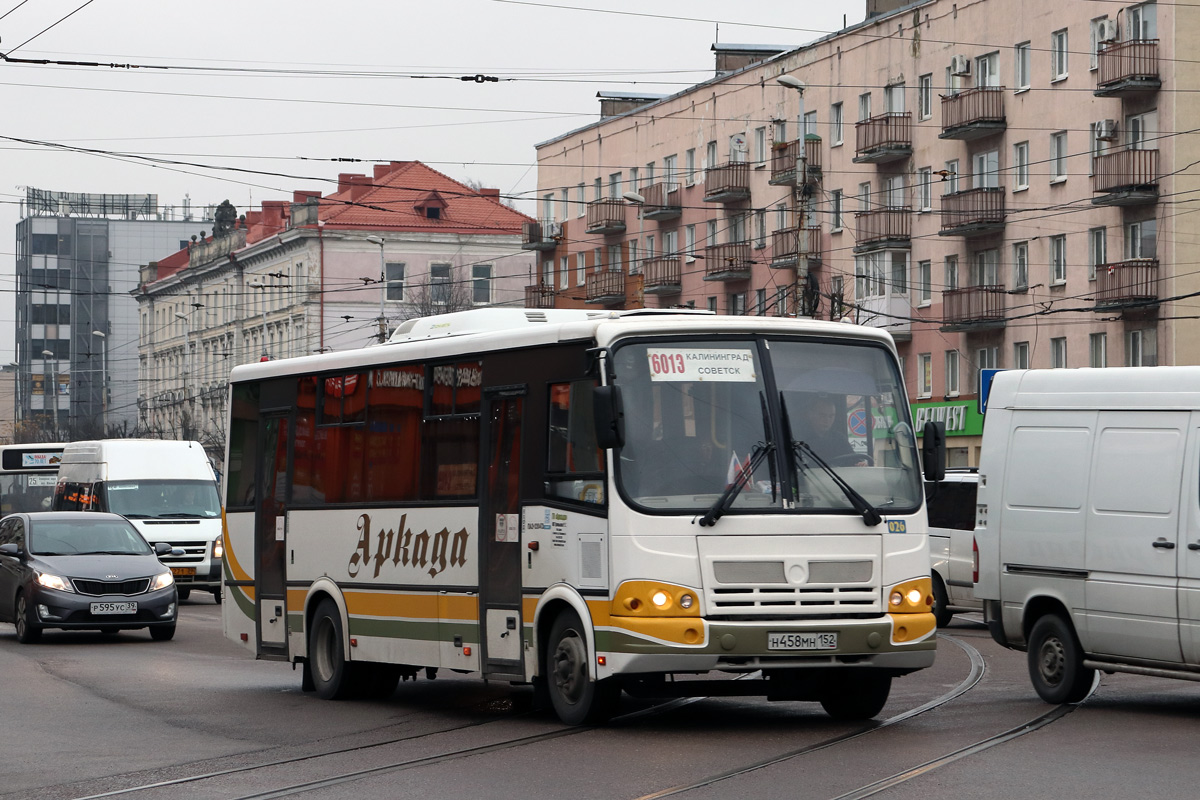 Калининградская область, ПАЗ-320412-05 № 026