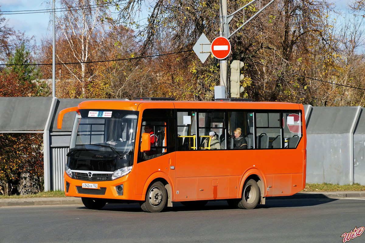 Нижегородская область, ПАЗ-320405-04 "Vector Next" № О 342 ХА 152