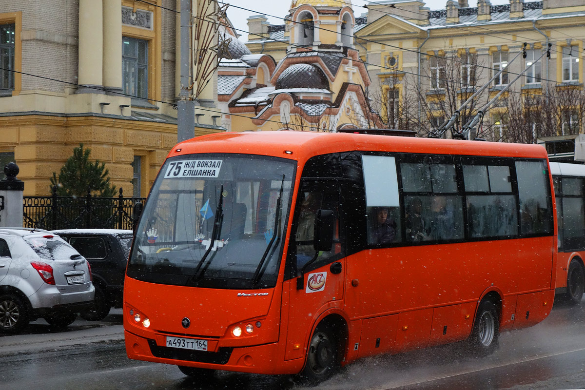 Саратовская область, ПАЗ-225602 № А 493 ТТ 164