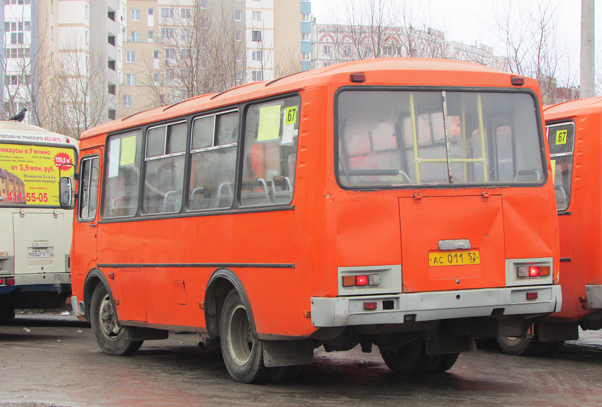 Нижегородская область, ПАЗ-32054 № АС 011 52