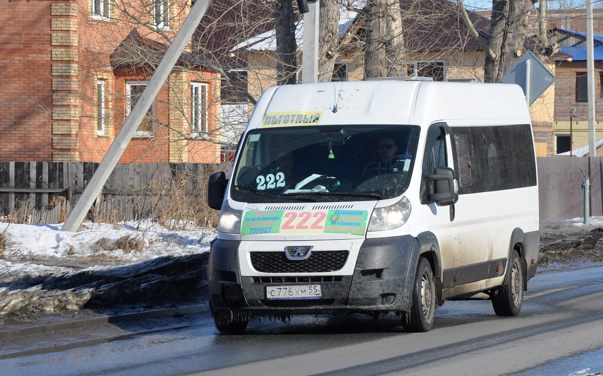 Омская область, Промтех-22437* (Peugeot Boxer) № С 776 ХМ 55