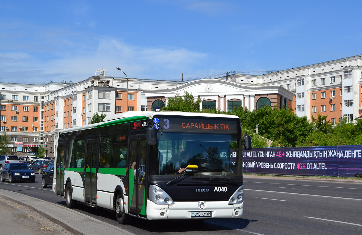 Астана, Irisbus Citelis 12M № A040